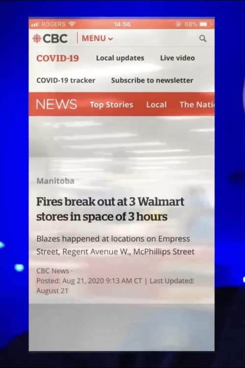 WALMART FIRES