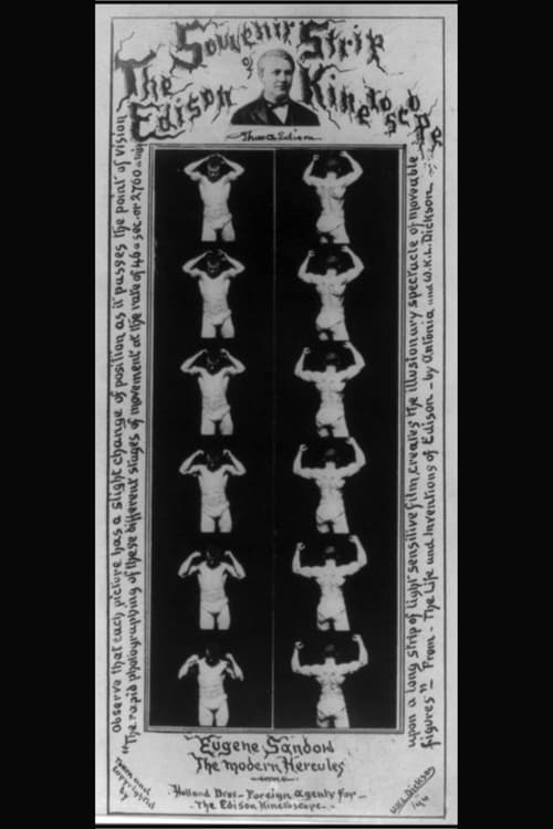 Souvenir Strip of the Edison Kinetoscope