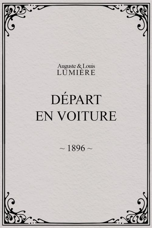 Départ en voiture