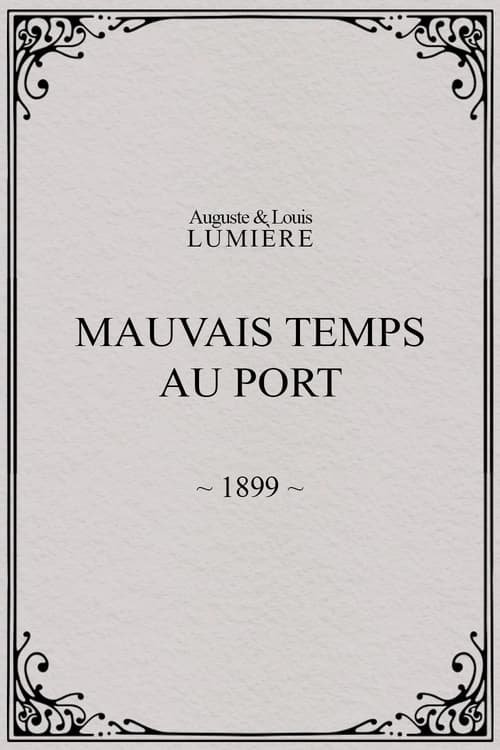 Mauvais temps au port